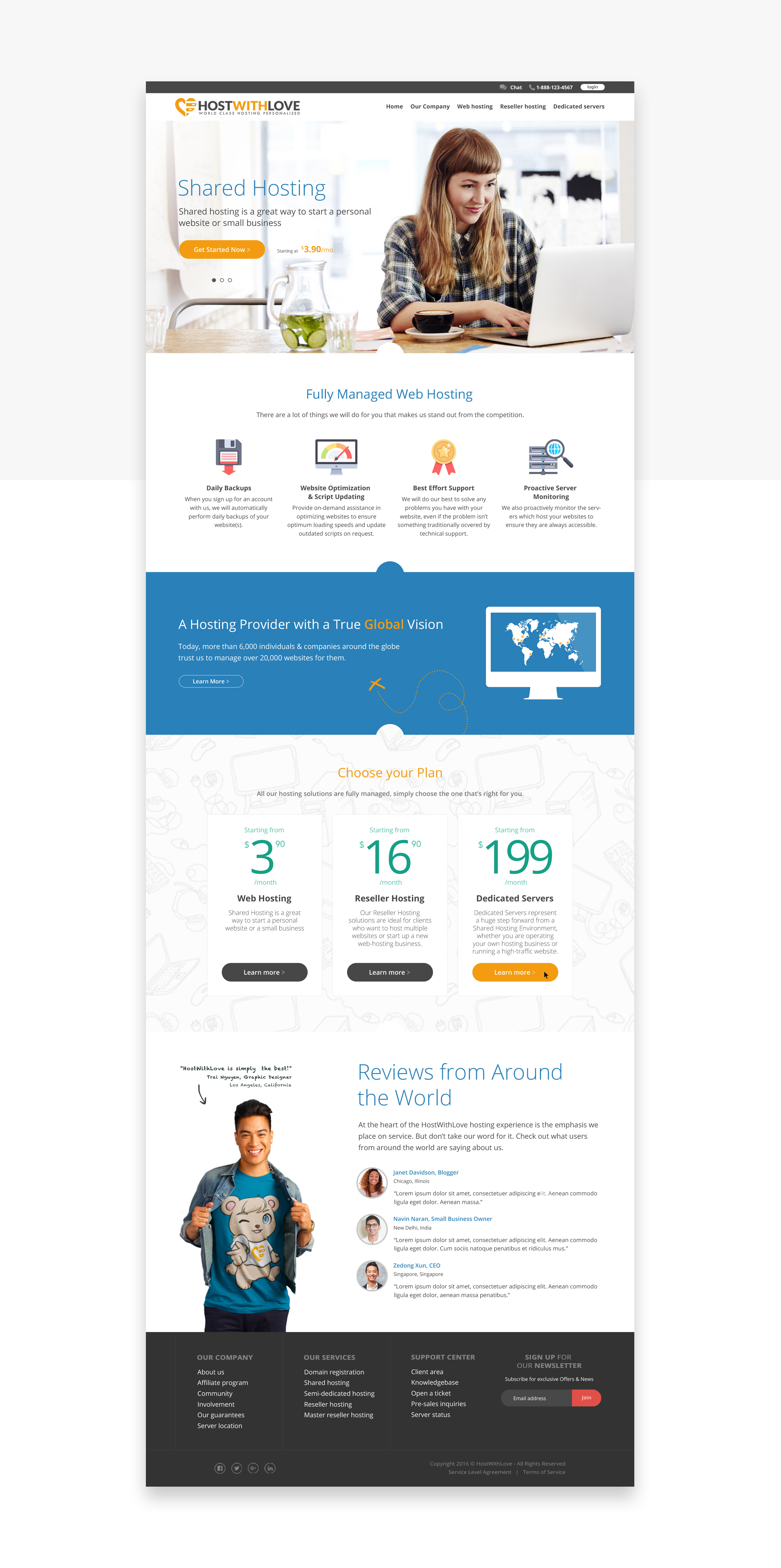 An image of a website design