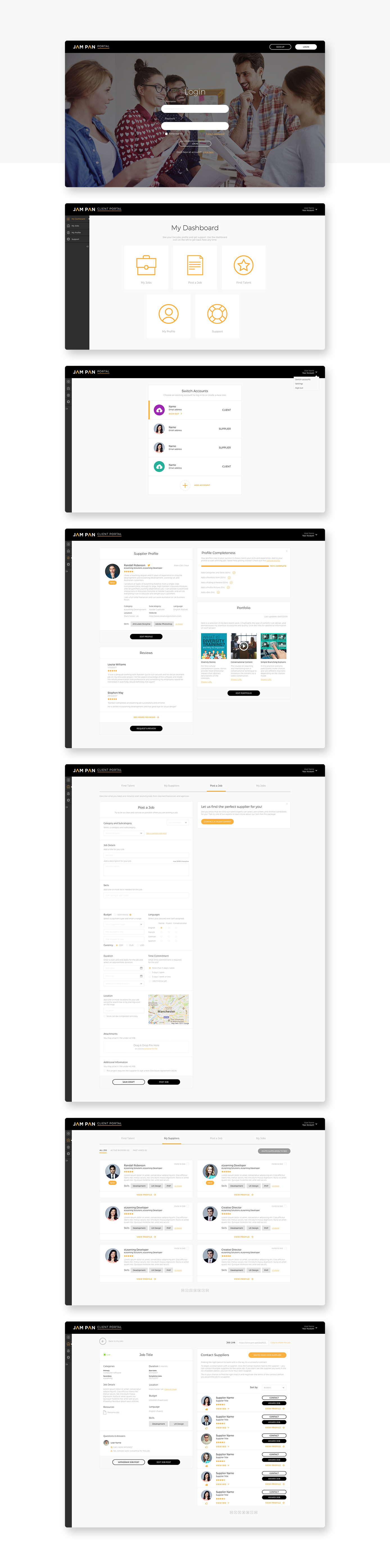 An image of a website design