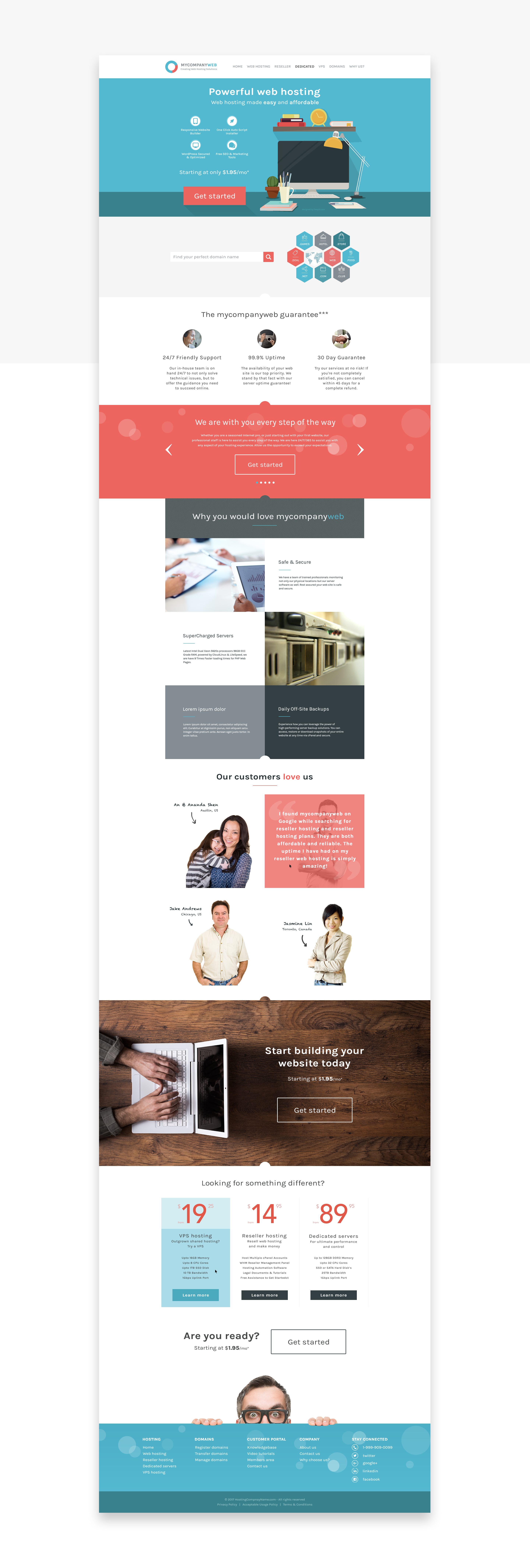 An image of a website design