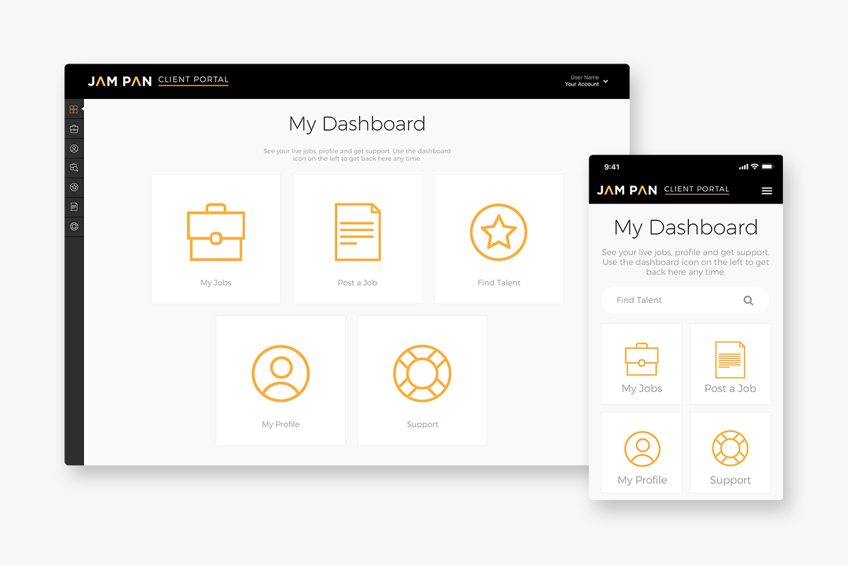 An image of a website design