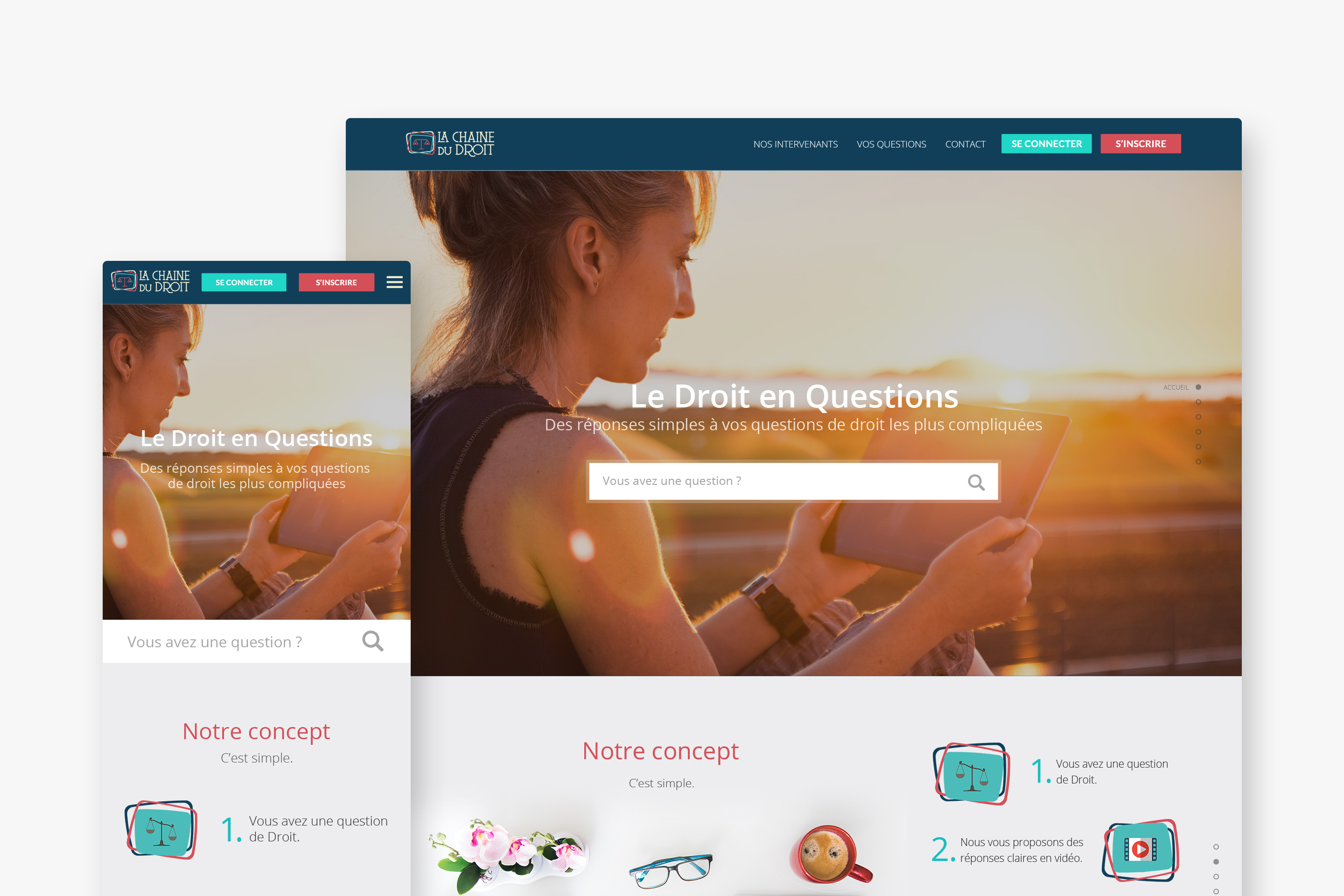 An image of a website design